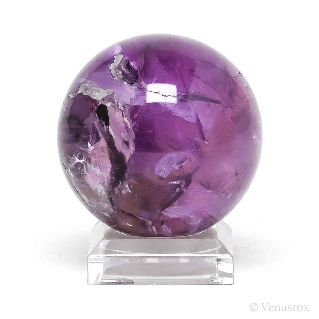 Amethyst Phantom Polished Sphere from Brazil | Venusrox
