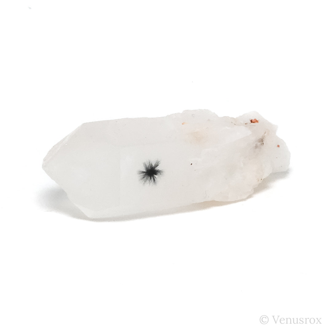 Hollandite Quartz Part Polished/Part Natural Point from Madagascar | Venusrox