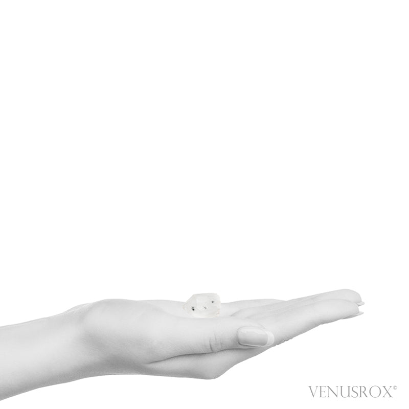 Hollandite Quartz Part Polished/Part Natural Point from Madagascar | Venusrox
