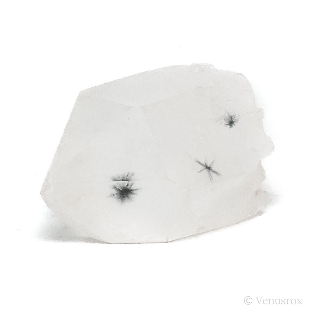 Hollandite Quartz Part Polished/Part Natural Point from Madagascar | Venusrox