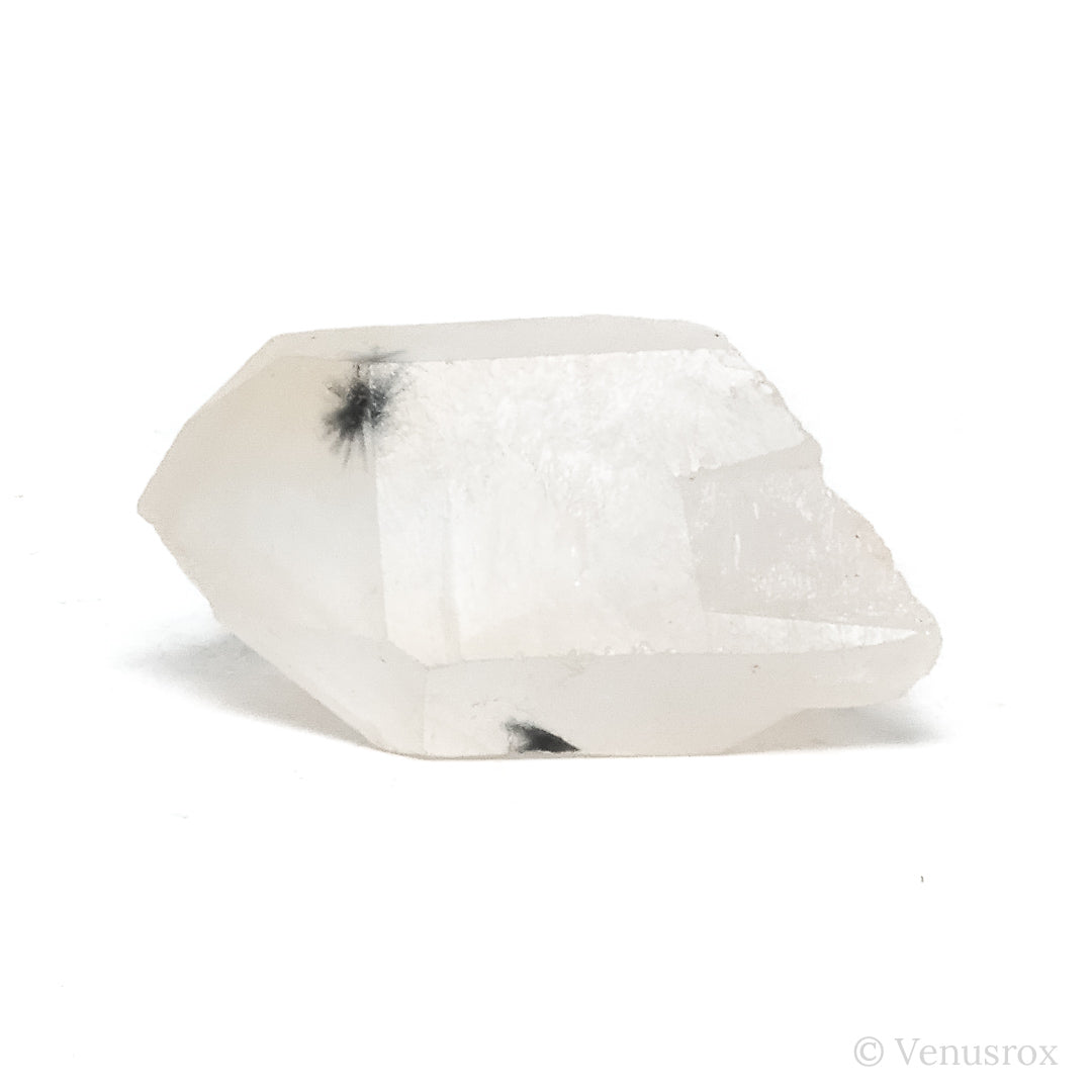 Hollandite Quartz Part Polished/Part Natural Point from Madagascar | Venusrox