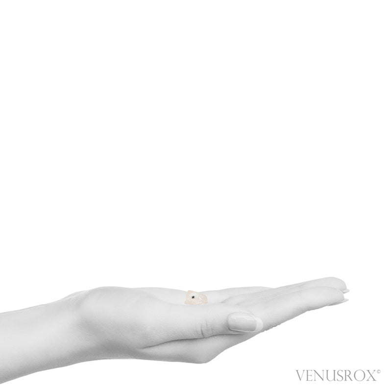 Hollandite Quartz Part Polished/Part Natural Point from Madagascar | Venusrox