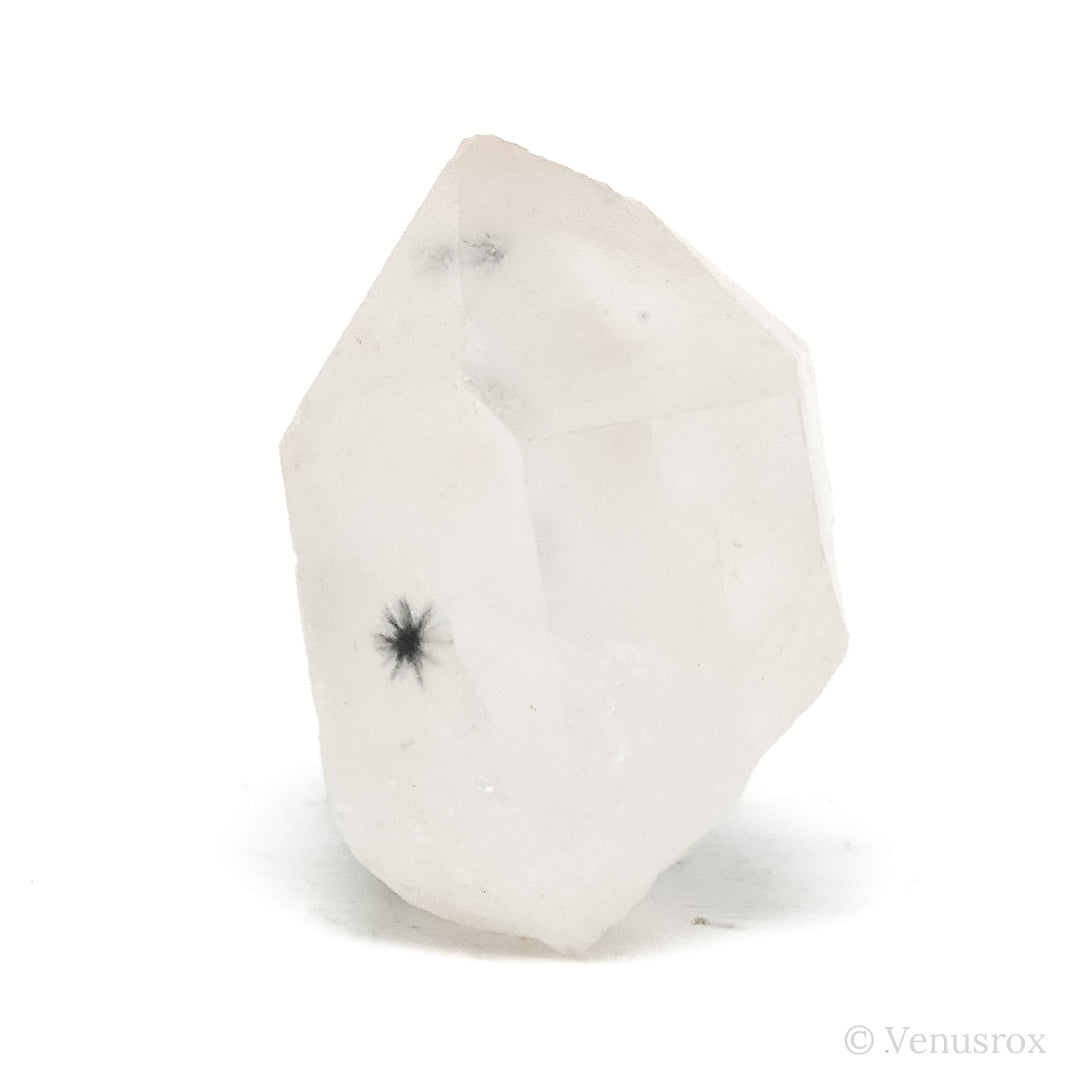 Hollandite Quartz Part Polished/Part Natural Point from Madagascar | Venusrox