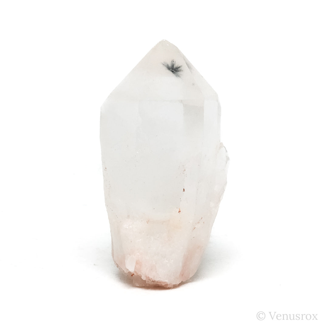 Hollandite Quartz Part Polished/Part Natural Point from Madagascar | Venusrox