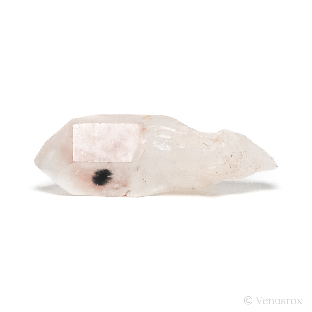 Hollandite Quartz Part Polished/Part Natural Point from Madagascar | Venusrox