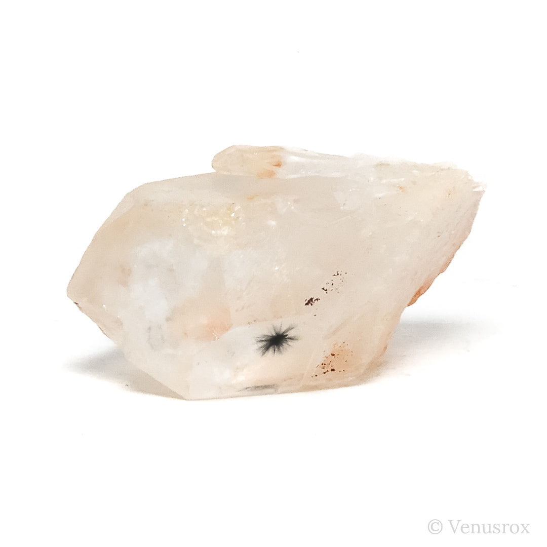 Hollandite Quartz Part Polished/Part Natural Point from Madagascar | Venusrox