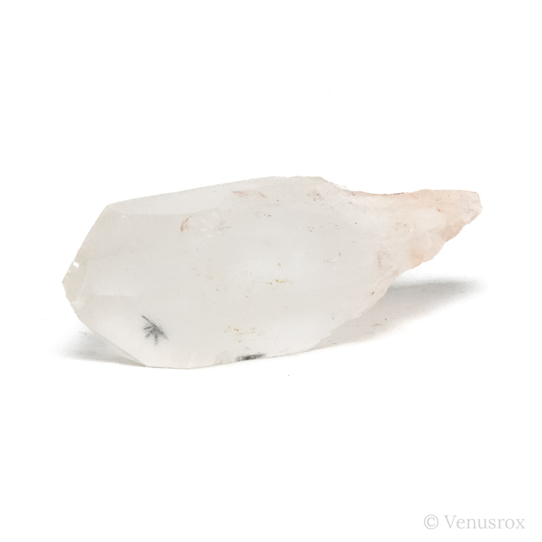 Hollandite Quartz Part Polished/Part Natural Point from Madagascar | Venusrox