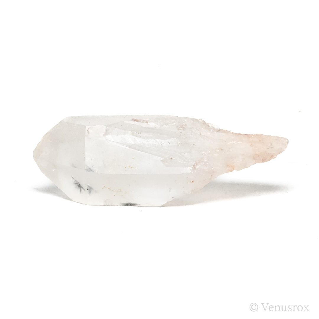 Hollandite Quartz Part Polished/Part Natural Point from Madagascar | Venusrox