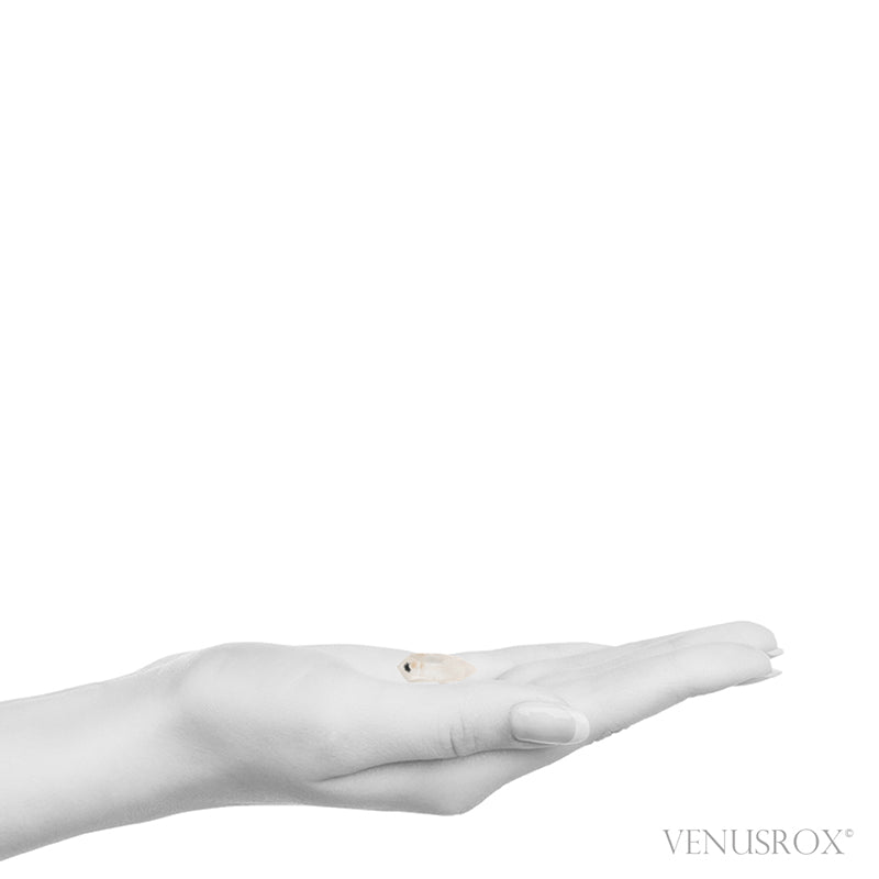 Hollandite Quartz Part Polished/Part Natural Point from Madagascar | Venusrox