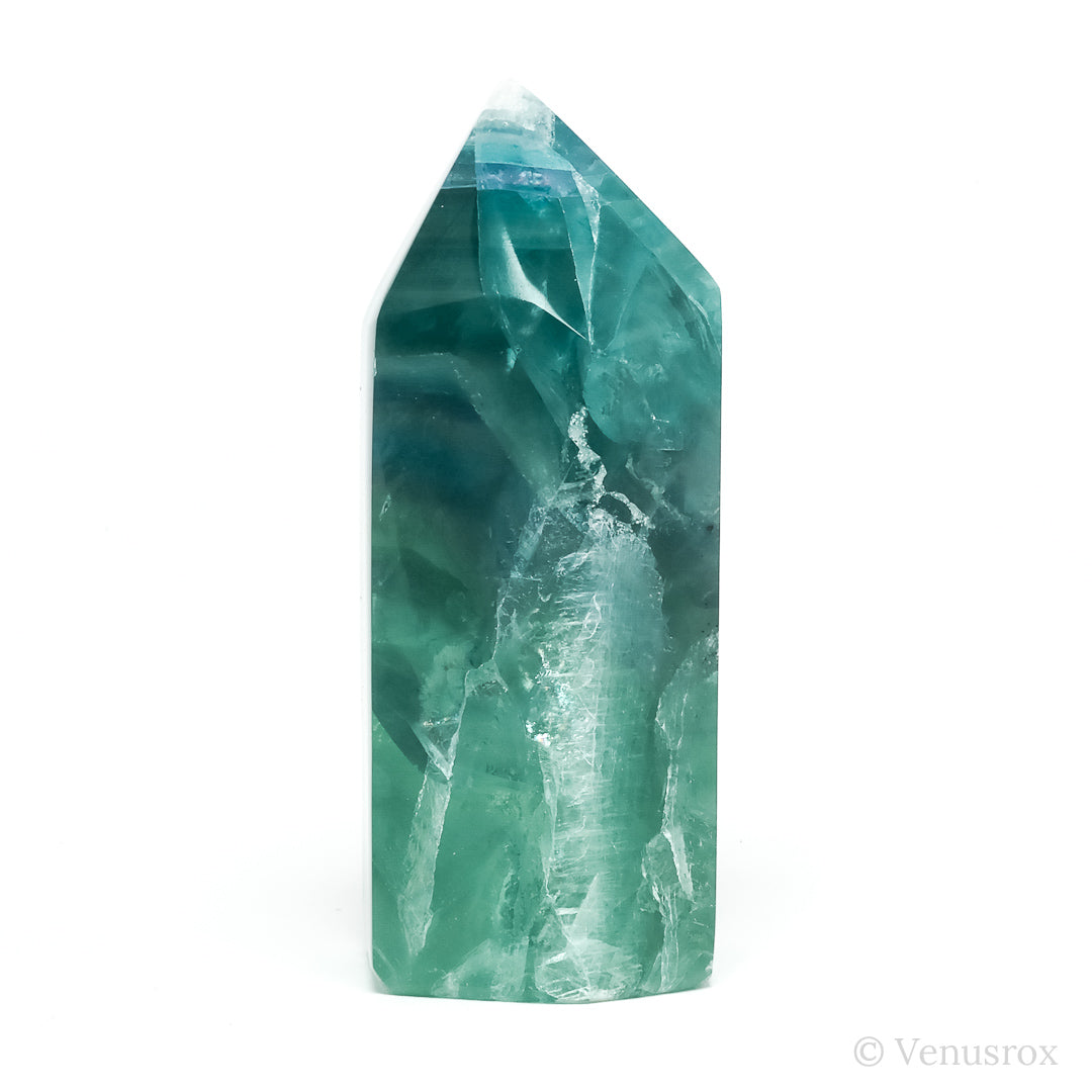 Fluorite Polished Point from Mexico | Venusrox