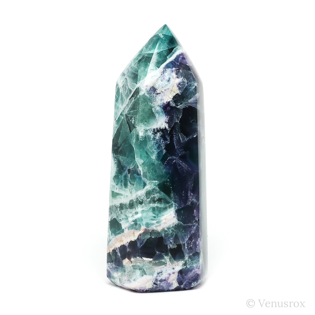 Fluorite Polished Point from Mexico | Venusrox
