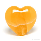 Orange Calcite Polished Heart from Utah, USA | Venusrox