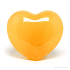 Orange Calcite Polished Heart from Utah, USA | Venusrox