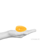 Orange Calcite Polished Heart from Utah, USA | Venusrox