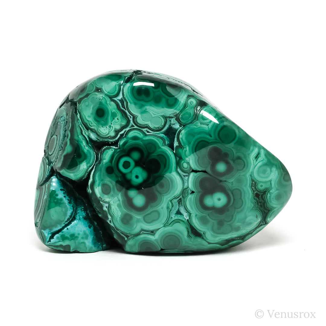 Malachite with Chrysocolla Polished Crystal from the Democratic Republic of Congo | Venusrox