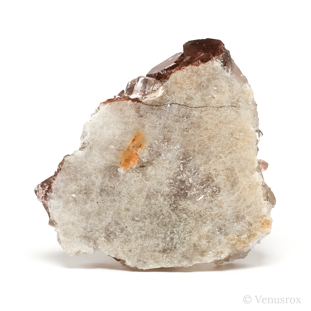 Ferruginous (Red) Quartz Natural Cluster from Tinejdad, Errachidia Province, Drâa-Tafilalet Region, Morocco | Venusrox