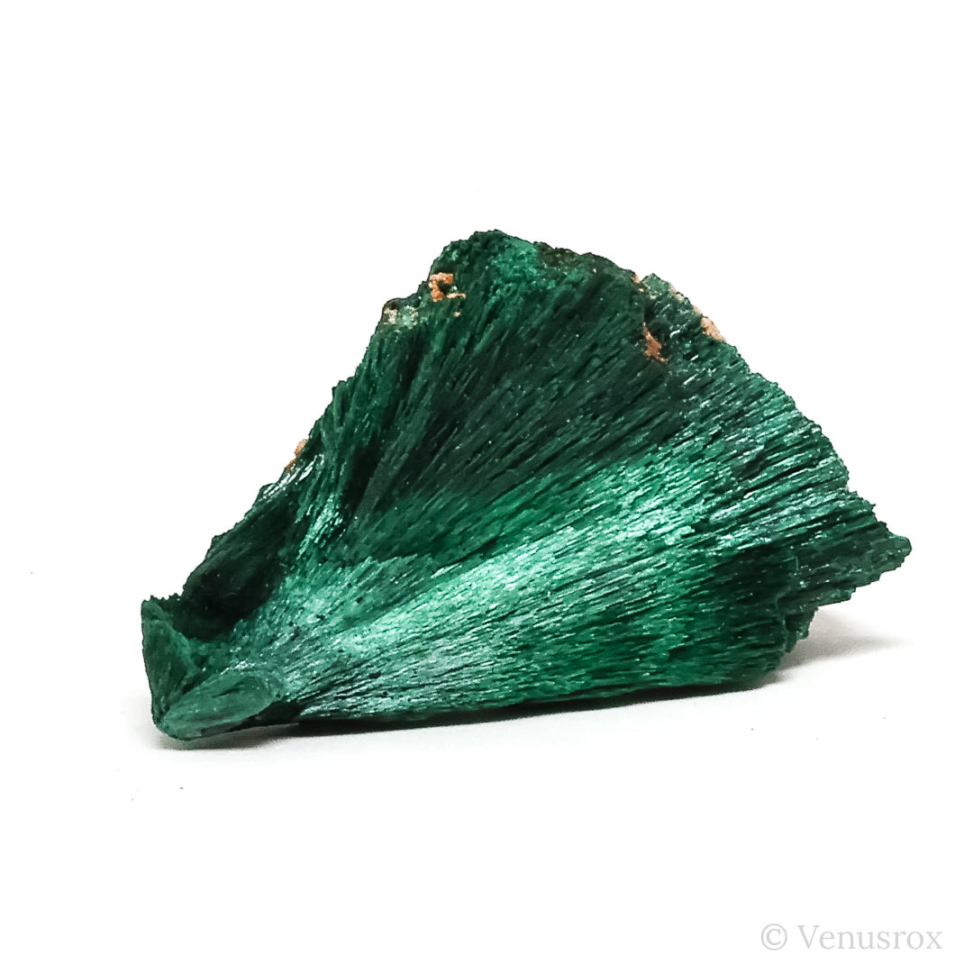 Fibrous Malachite with Matrix Natural Crystal from Kerrouchene, Khenifra Province, Meknes-Tafilalet Region, Morocco, Africa | Venusrox