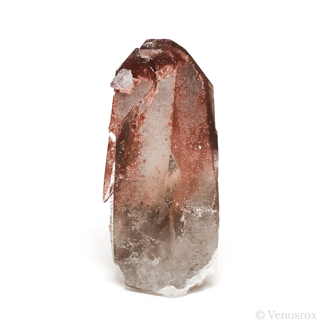 Ferruginous (Red) Quartz Natural Point from Tinejdad, Errachidia Province, Drâa-Tafilalet Region, Morocco | Venusrox