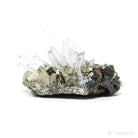 Pyrite with Quartz & Sphalerite Natural Cluster from the Huanzala Mine, Huallanca District, Huanuco Department, Peru | Venusrox
