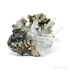 Pyrite with Quartz & Sphalerite Natural Cluster from the Huanzala Mine, Huallanca District, Huanuco Department, Peru | Venusrox