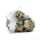 Pyrite with Quartz Natural Cluster from the Huanzala Mine, Huallanca District, Huánuco Department, Peru | Venusrox
