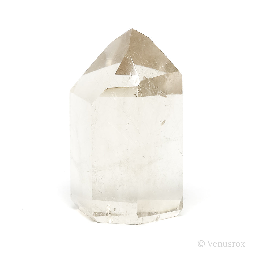 Smoky Rutilated Quartz Polished Point from Brazil | Venusrox