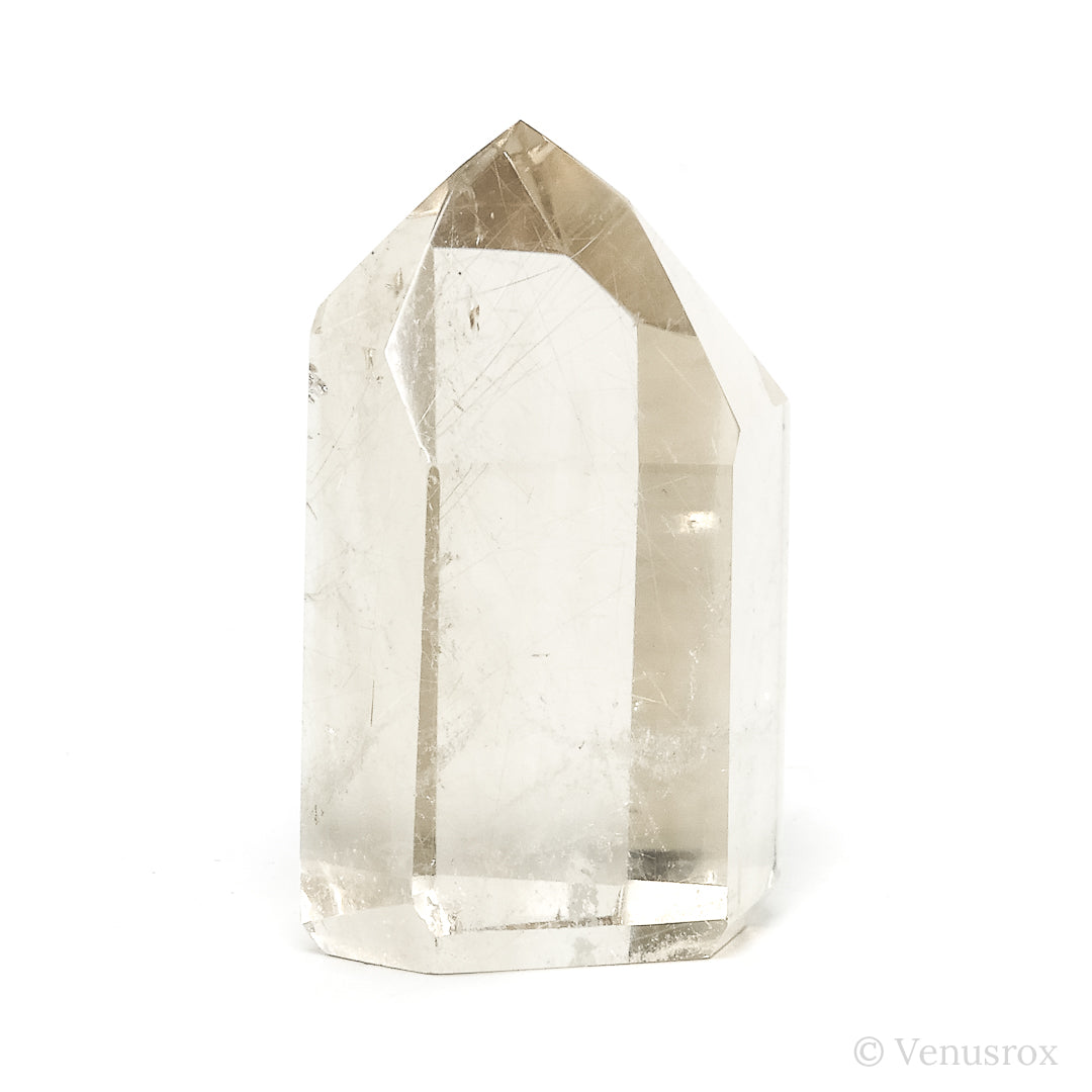 Smoky Rutilated Quartz Polished Point from Brazil | Venusrox