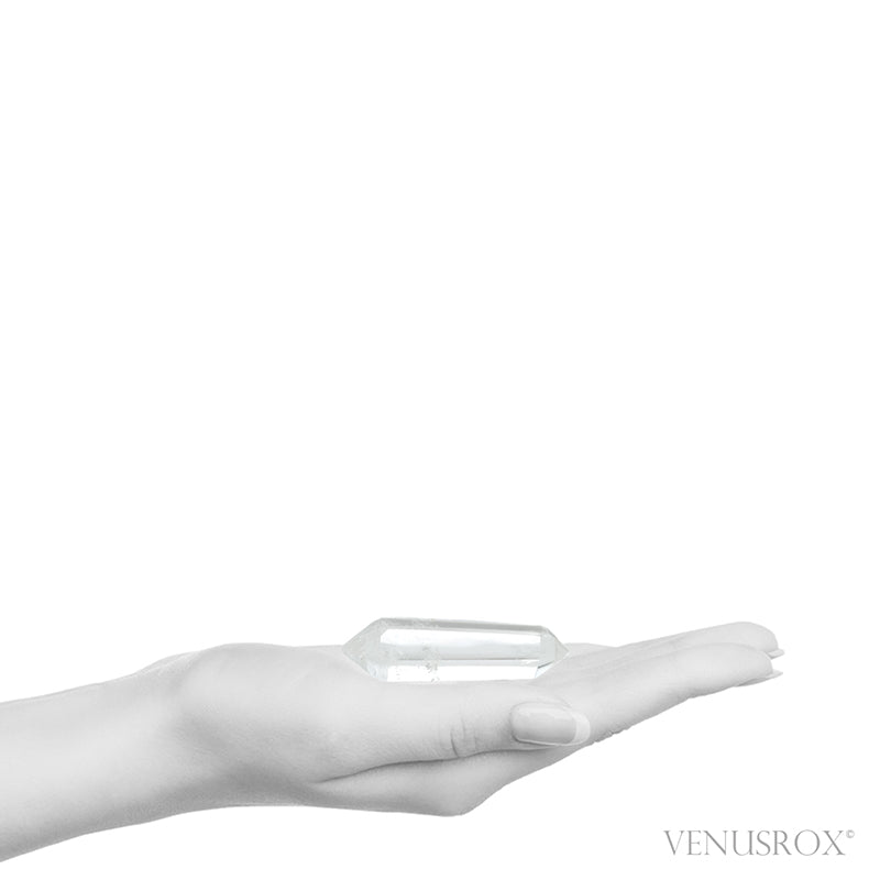 Clear Quartz Polished Double Terminated Point from Madagascar | Venusrox