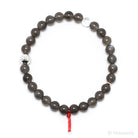 Black Moonstone Bead Bracelet from India | Venusrox