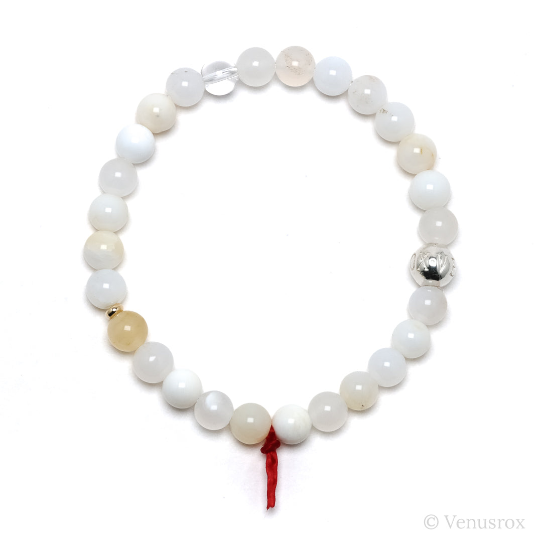 White Opal Bracelet from Madagascar | Venusrox