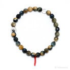 Blonde Tigers Eye with Falcons Eye Bracelet from South Africa | Venusrox