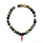 Blonde Tigers Eye with Falcons Eye Bracelet from South Africa | Venusrox