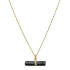 Black Tourmaline Natural Double Terminated Crystal Pendant from Brazil | Venusrox