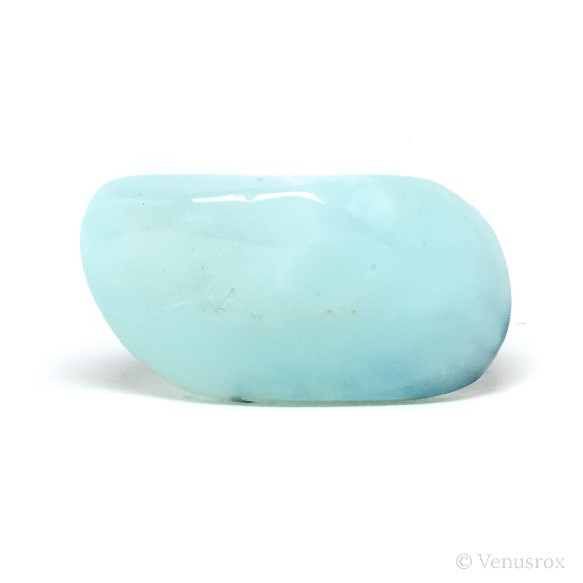 Blue Andean Opal Polished Crystal from the Acari Mine, Caraveli Province, Arequipa Department, Peru | Venusrox