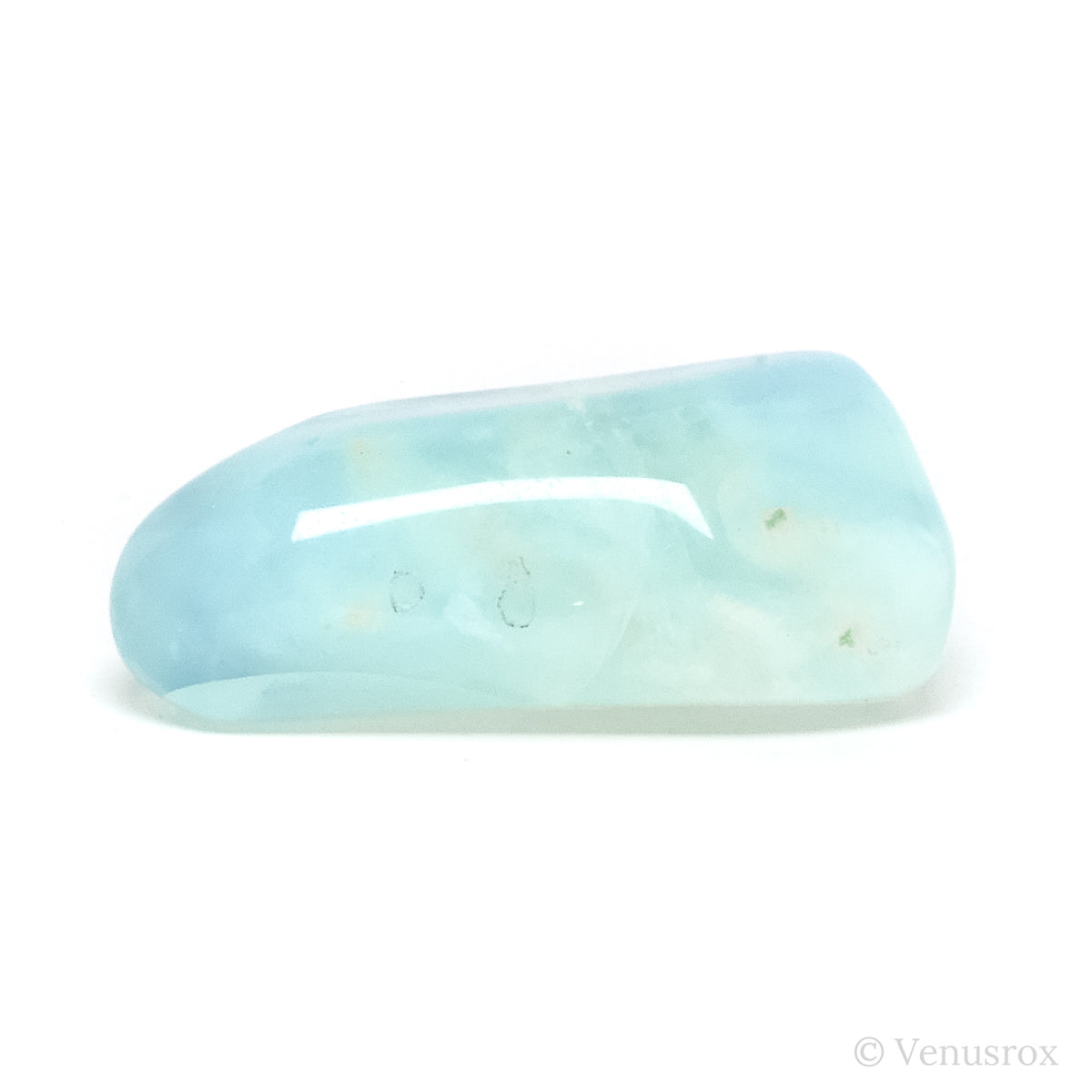 Blue Andean Opal Polished Crystal from the Acari Mine, Caraveli Province, Arequipa Department, Peru | Venusrox