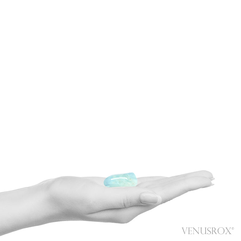 Blue Andean Opal Polished Crystal from the Acari Mine, Caraveli Province, Arequipa Department, Peru | Venusrox