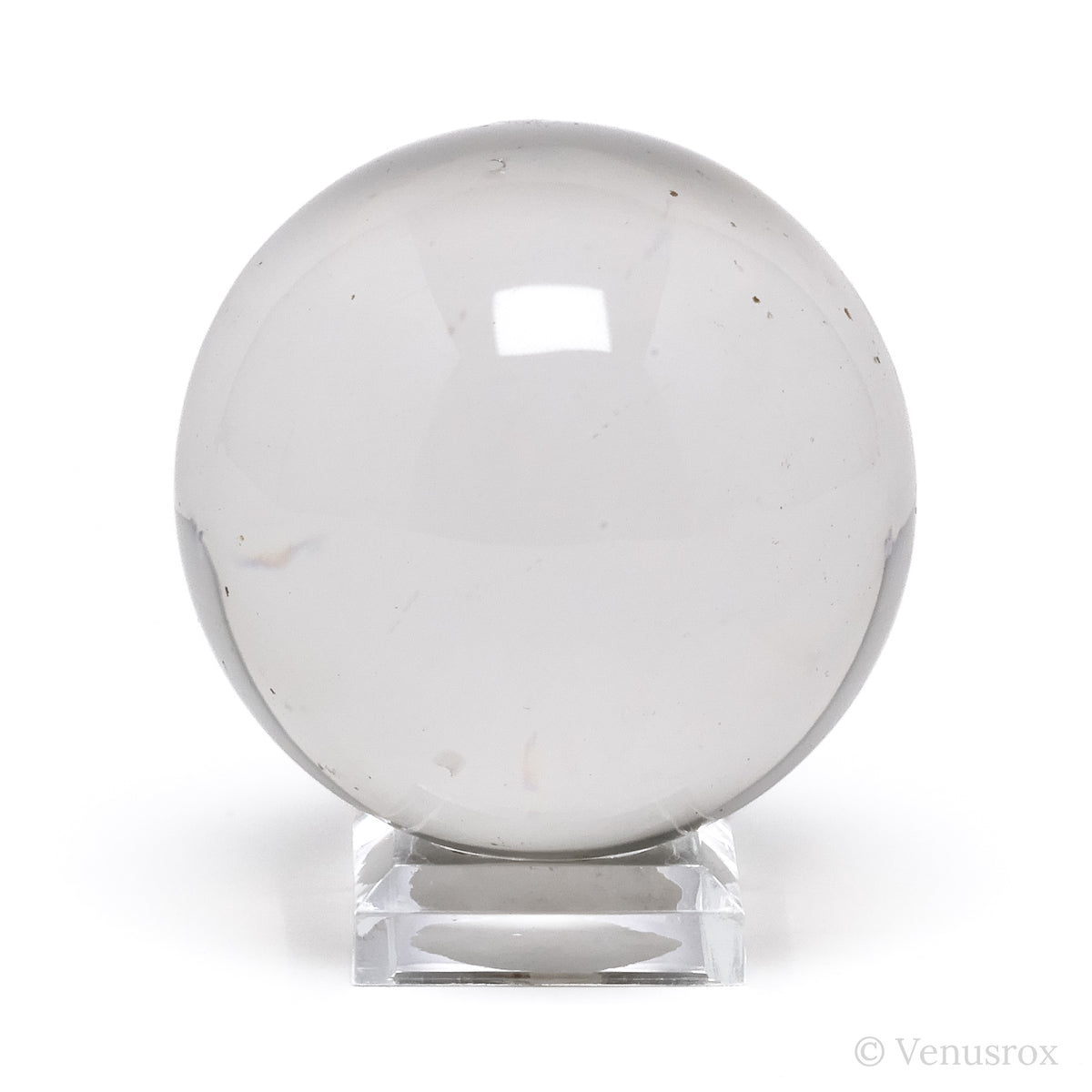 Clear Quartz Polished Sphere from Brazil | Venusrox