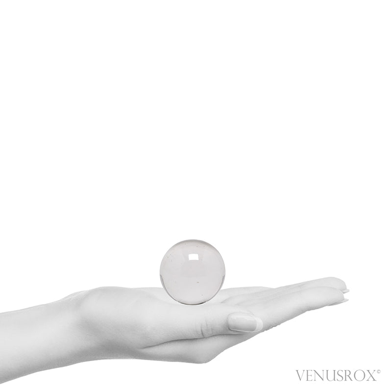 Clear Quartz Polished Sphere from Brazil | Venusrox