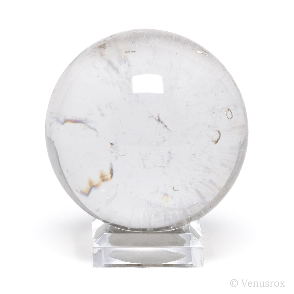 Clear Quartz Polished Sphere from Brazil | Venusrox