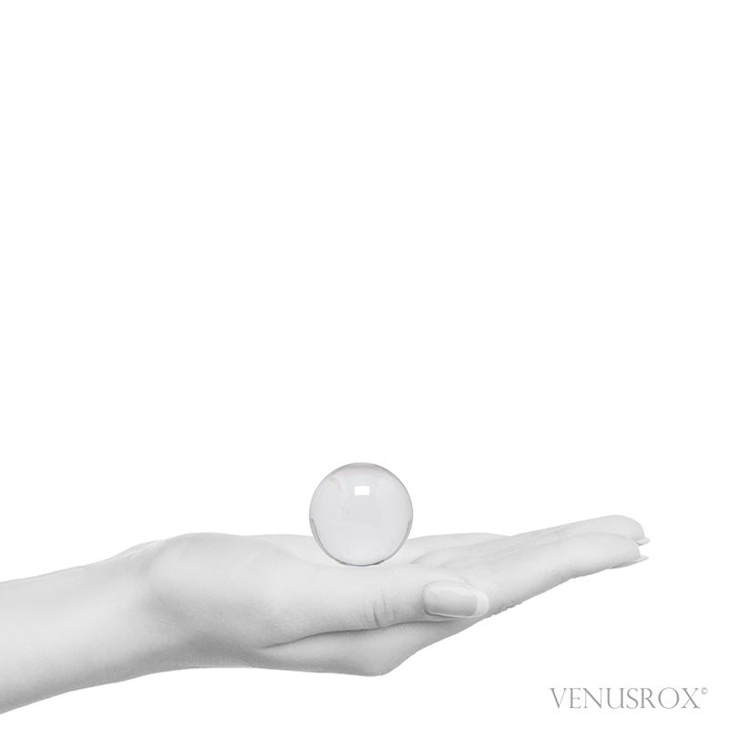 Clear Quartz Polished Sphere from Brazil | Venusrox