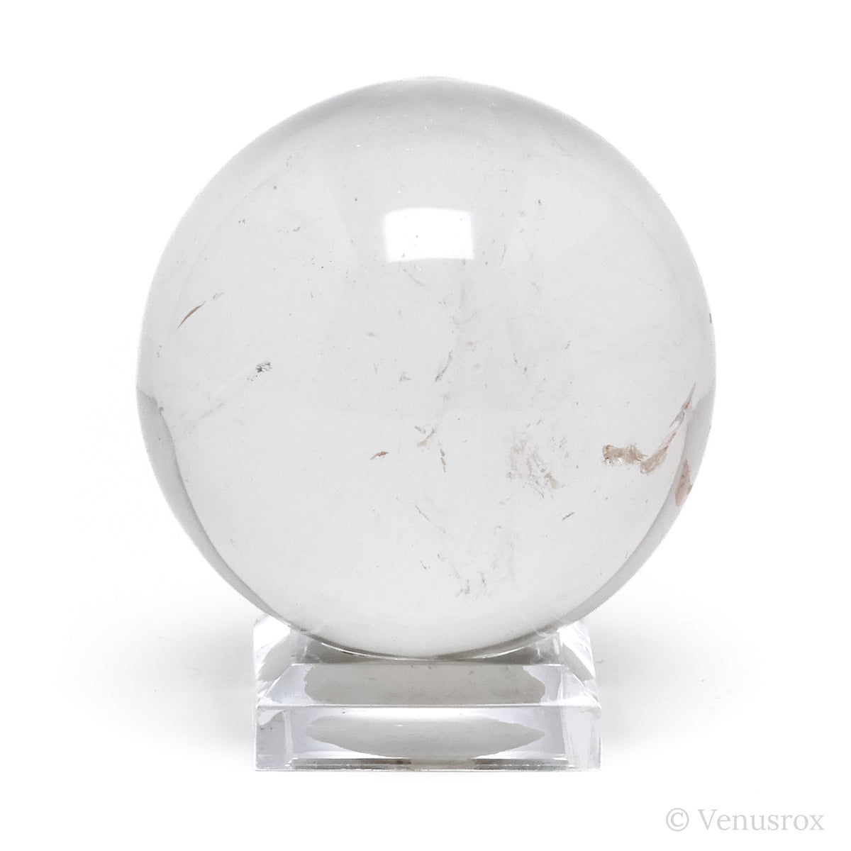Clear Quartz Polished Sphere from Brazil | Venusrox