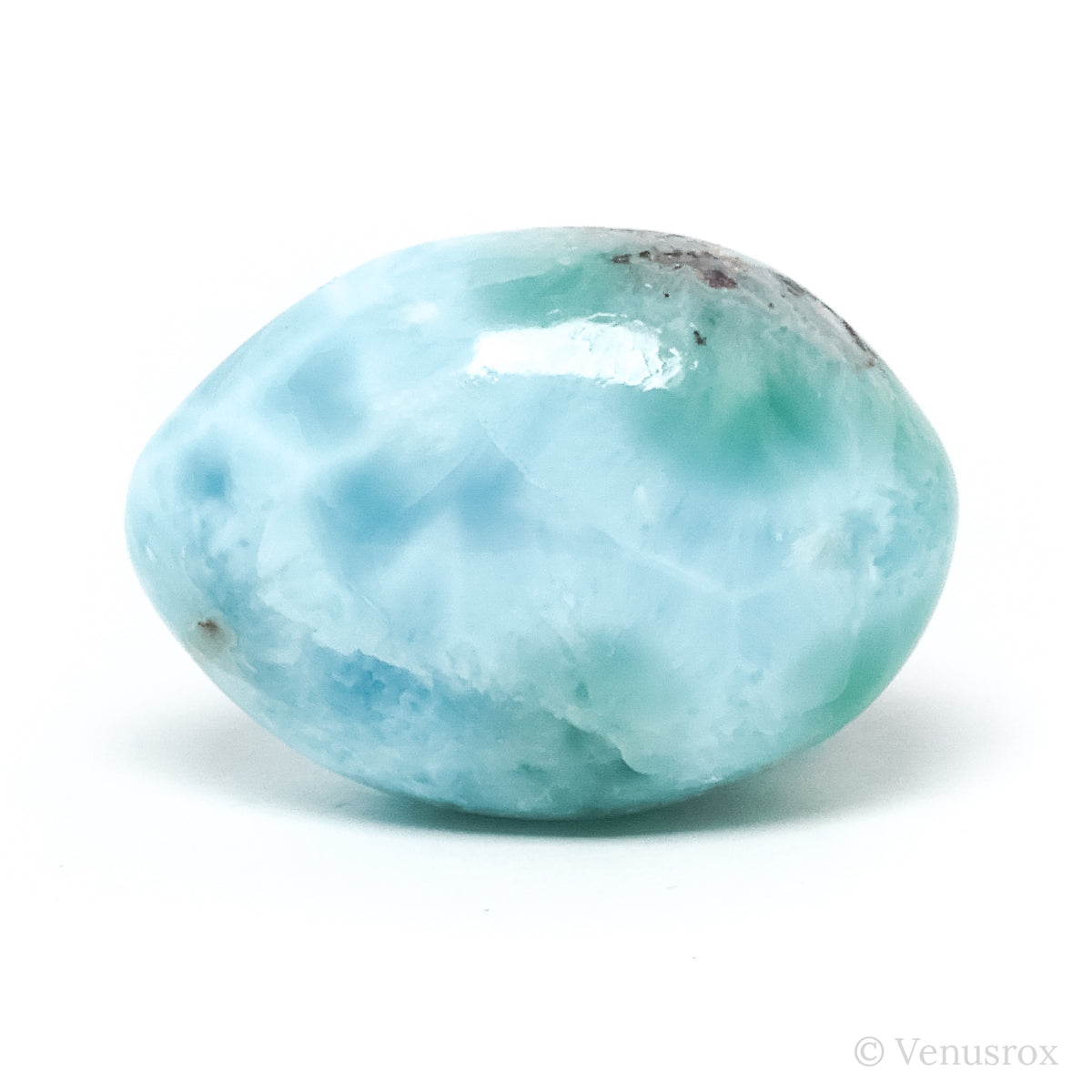 Larimar Polished Crystal from Dominican Republic | Venusrox