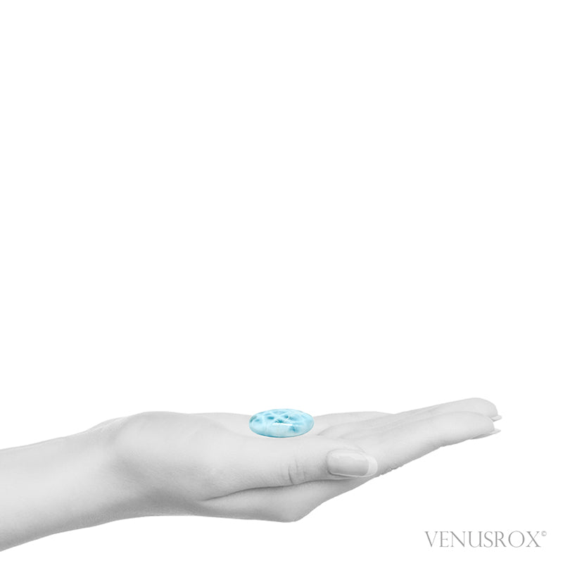 Larimar Polished Crystal from Dominican Republic | Venusrox