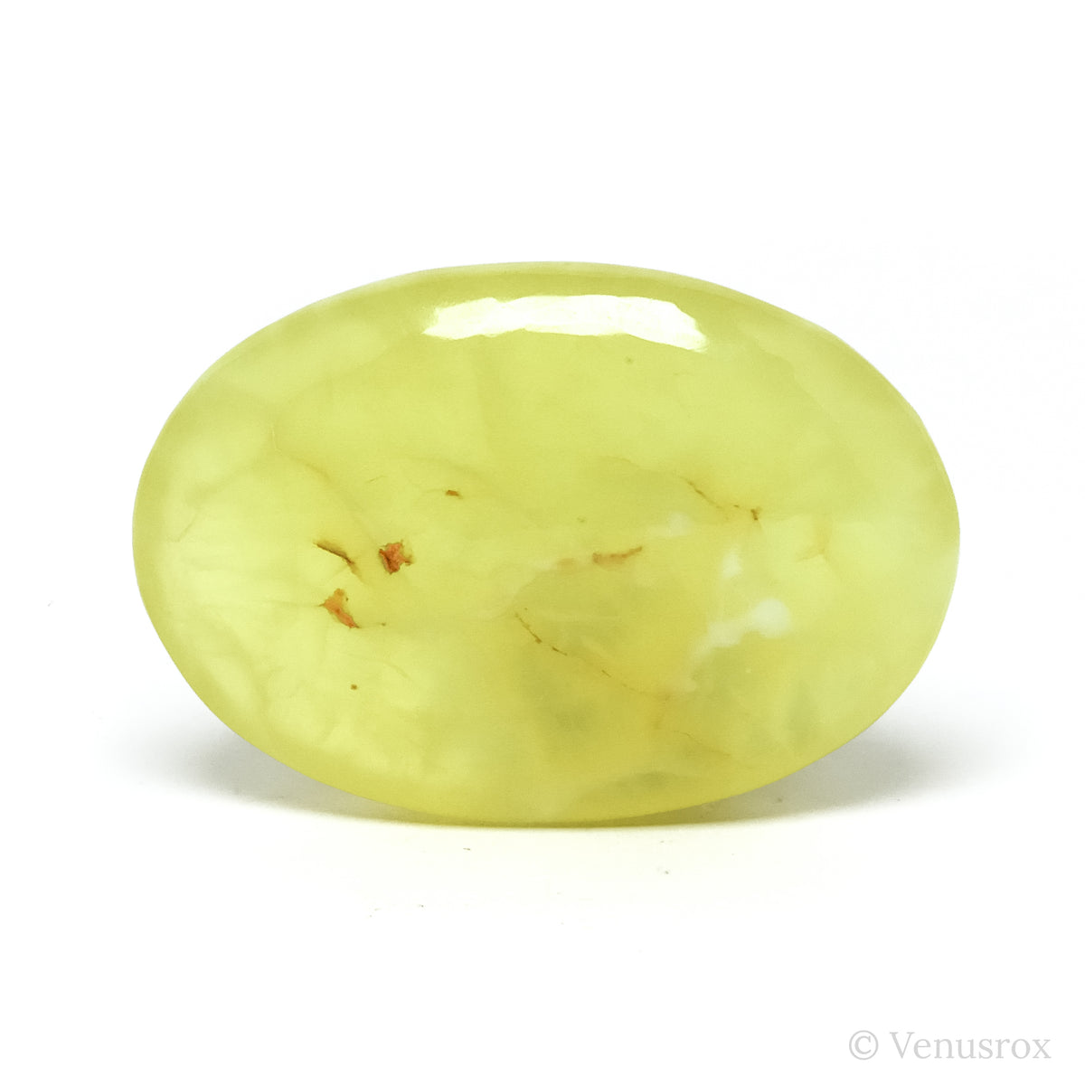Prehnite Polished Crystal from Wave Hill, Northern Territory, Australia | Venusrox