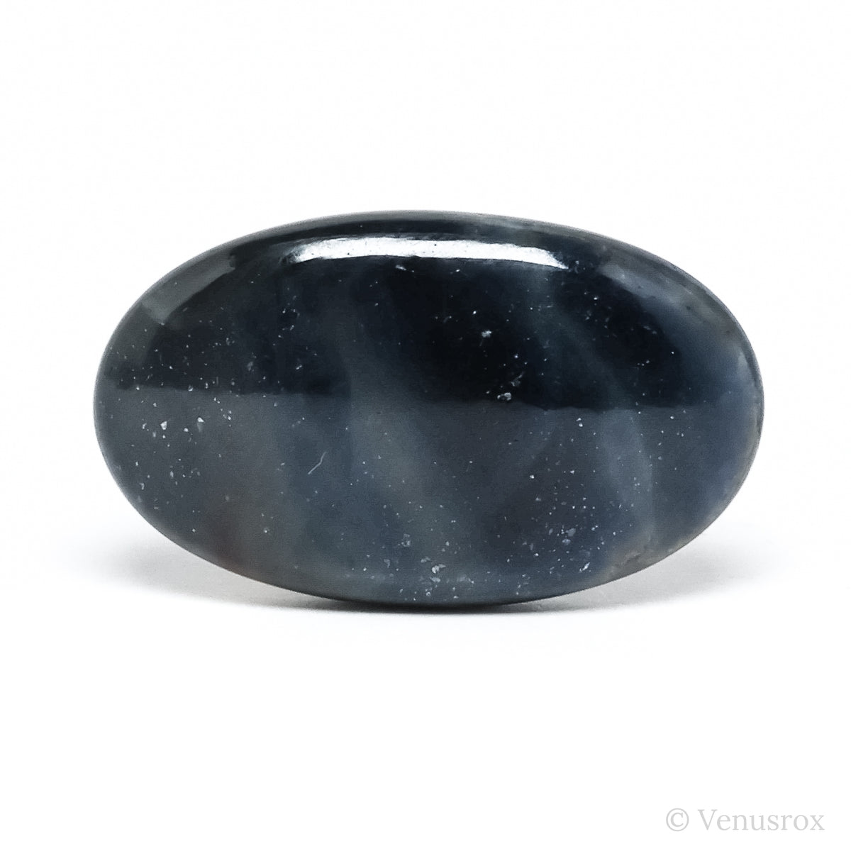 Blue Sapphire Polished Crystal from India | Venusrox