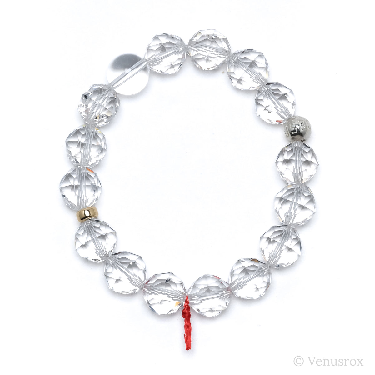 Clear Quartz Bead Bracelet from Brazil | Venusrox