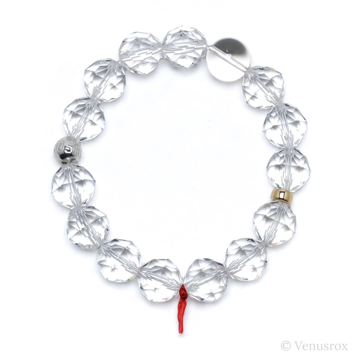 Clear Quartz Bead Bracelet from Brazil | Venusrox