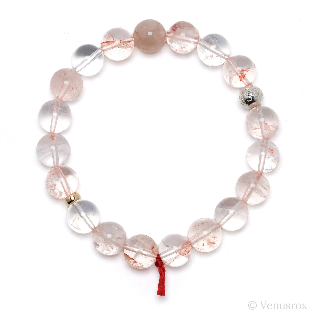 Hematoid Quartz Bracelet from Madagascar | Venusrox
