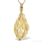 Yellow Danburite Crystal Pendant from Tanzania | Venusrox