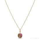 Calcite Cobaltoan Polished Crystal Pendant from Morocco | Venusrox